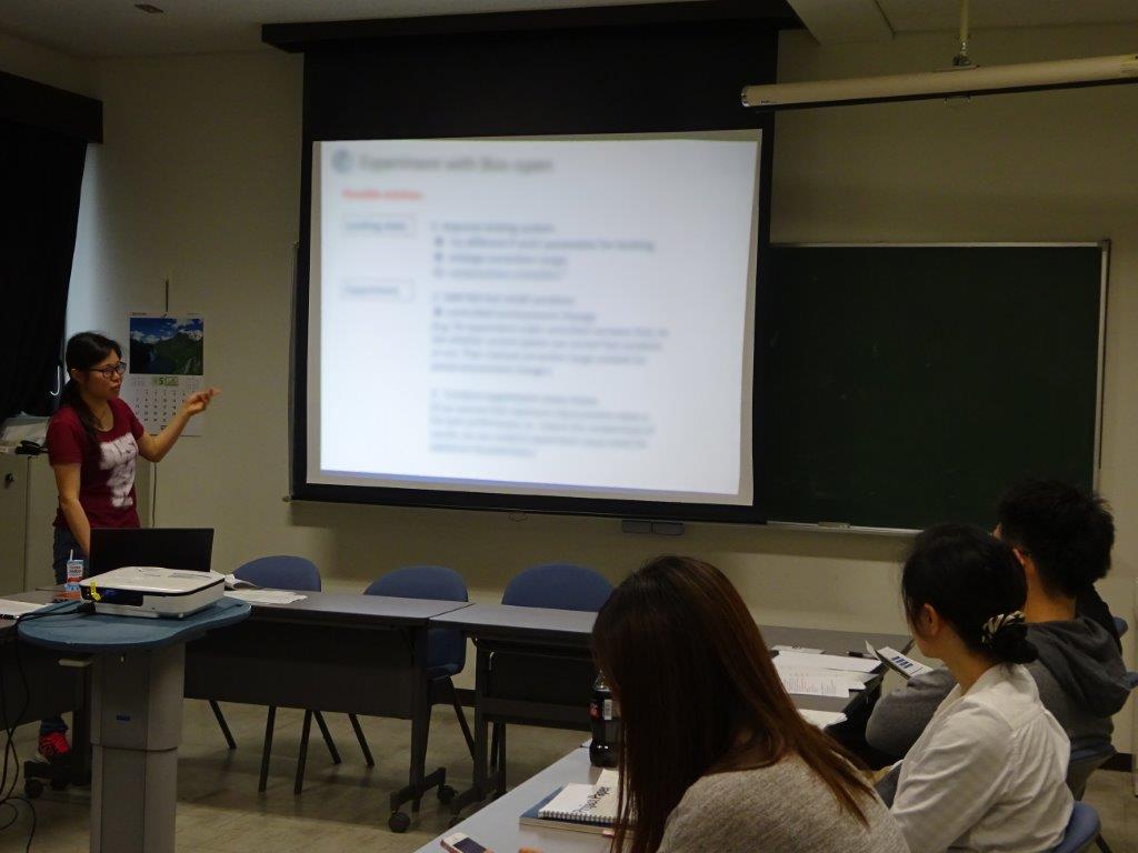 天津大学　張さん滞在