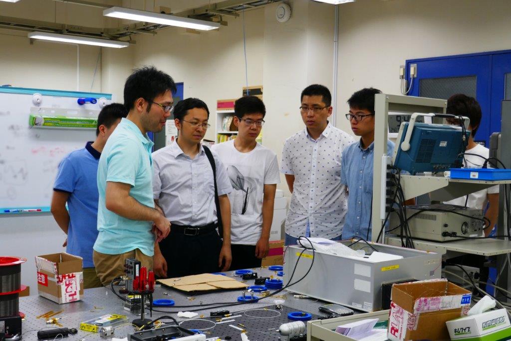 Visit of Assoc. Prof. Wu