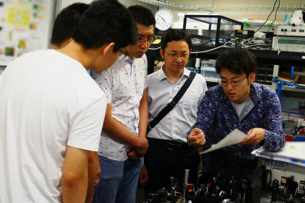 Visit of Assoc. Prof. Wu