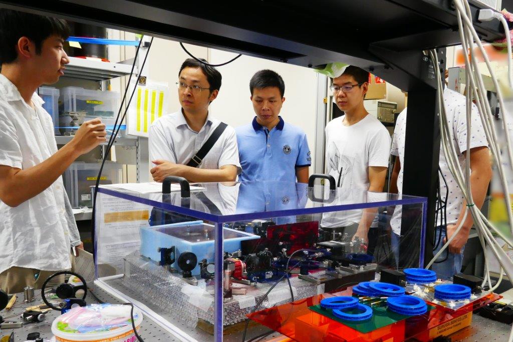 Visit of Assoc. Prof. Wu