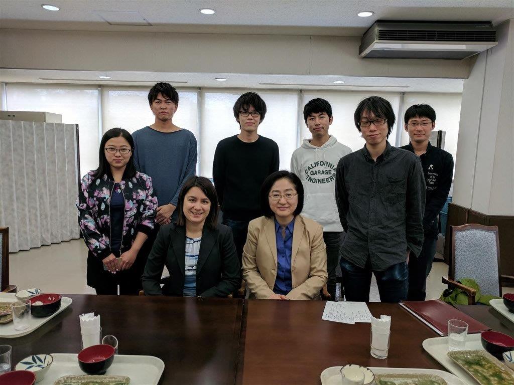 Visit of assis. Prof. Michelle Sander