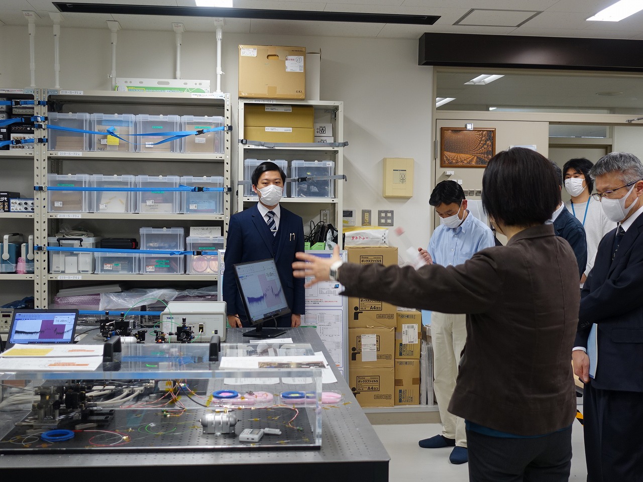 2021/04/22 Visitors' Lab Tour