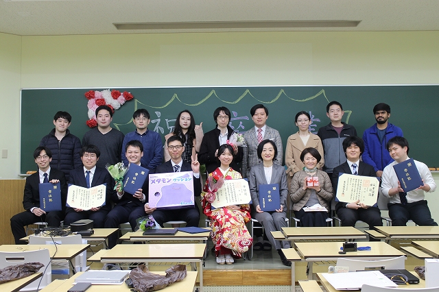 2022/03/24 Graduation Ceremony & Award certificate