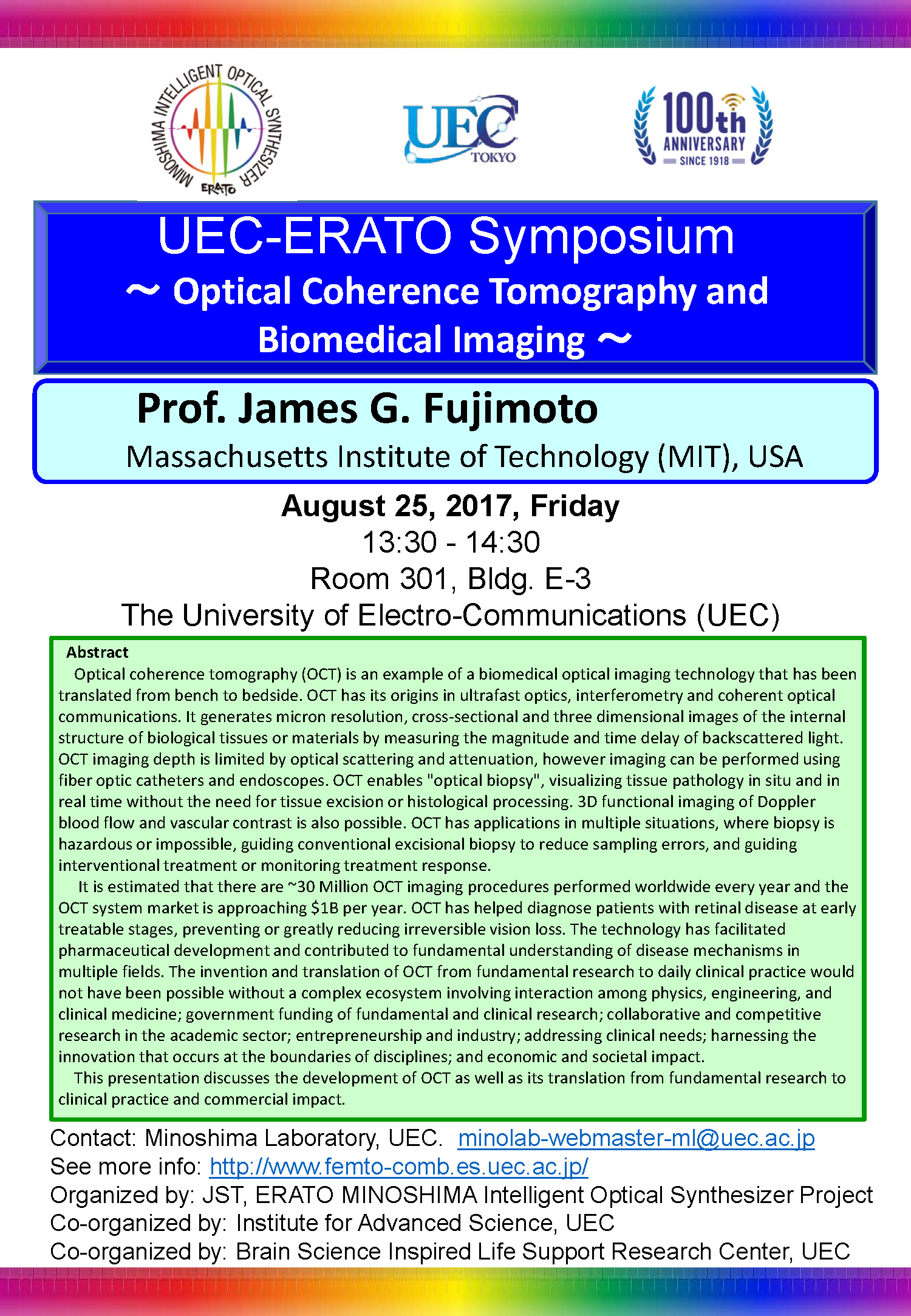 UEC-ERATOsympoポスター